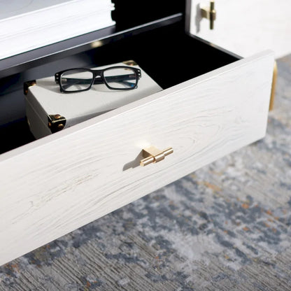 SAFAVIEH Lerke Media TV Stand - 54 W x 15.7 L x 19.7 H - 54Wx16Dx20H