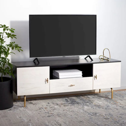SAFAVIEH Lerke Media TV Stand - 54 W x 15.7 L x 19.7 H - 54Wx16Dx20H