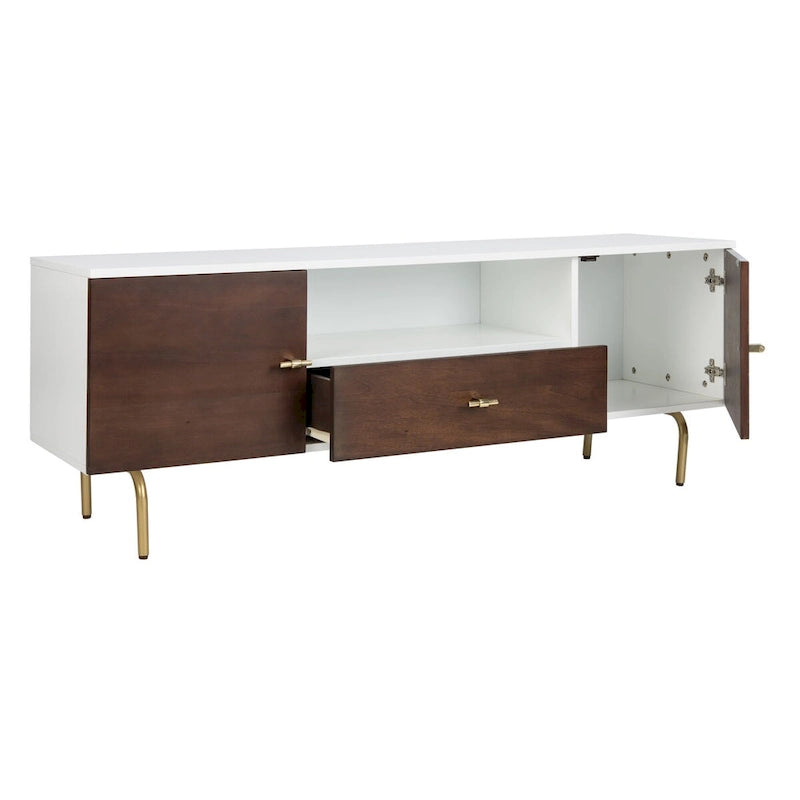 SAFAVIEH Lerke Media TV Stand - 54 W x 15.7 L x 19.7 H - 54Wx16Dx20H
