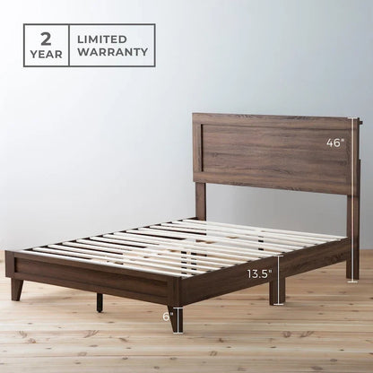Brookside Leah Classic Wood Platform Bed
