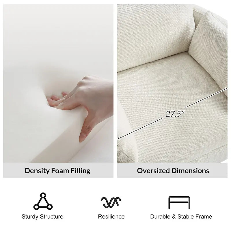 Barry Modern 38 Power Rocking Swivel Nursery Recliner with USB Ports Set of 2 by HULALA HOME