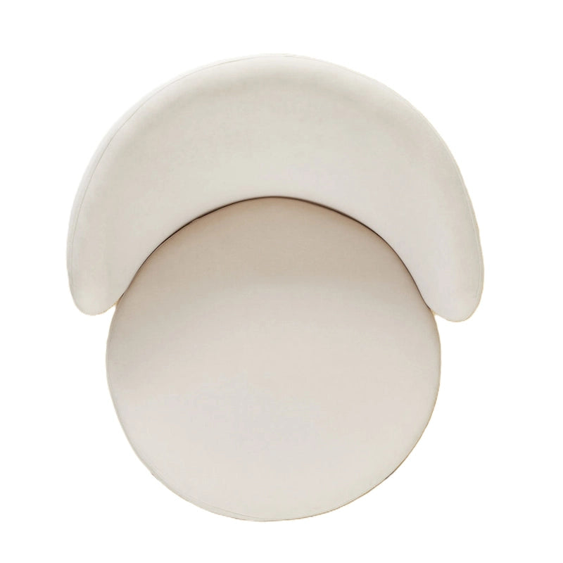 Mid Century Velvet Upholstered Living Room Accent Chair