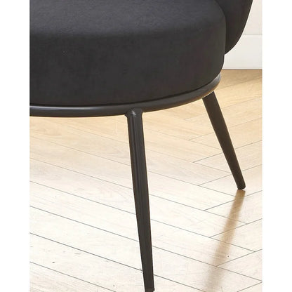 Mid Century Velvet Upholstered Living Room Accent Chair