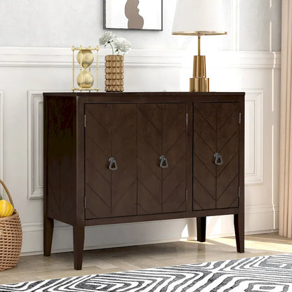 37 Vintage Style Kitchen Accent Buffet Sideboard Cabinet