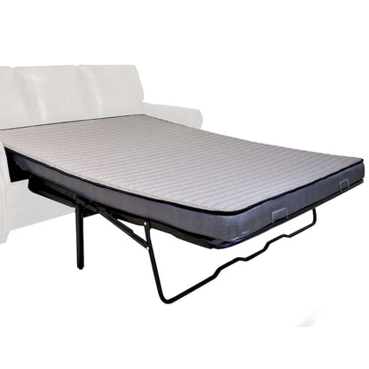 Made in USA Rancho Rustic Brown Buckskin Fabric Sofa Bed and Two Chairs Set