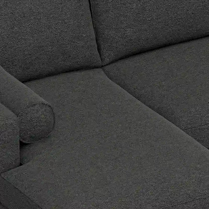 WYNDENHALL Brixley Mid Century 102 inch Wide Left Sofa Sectional