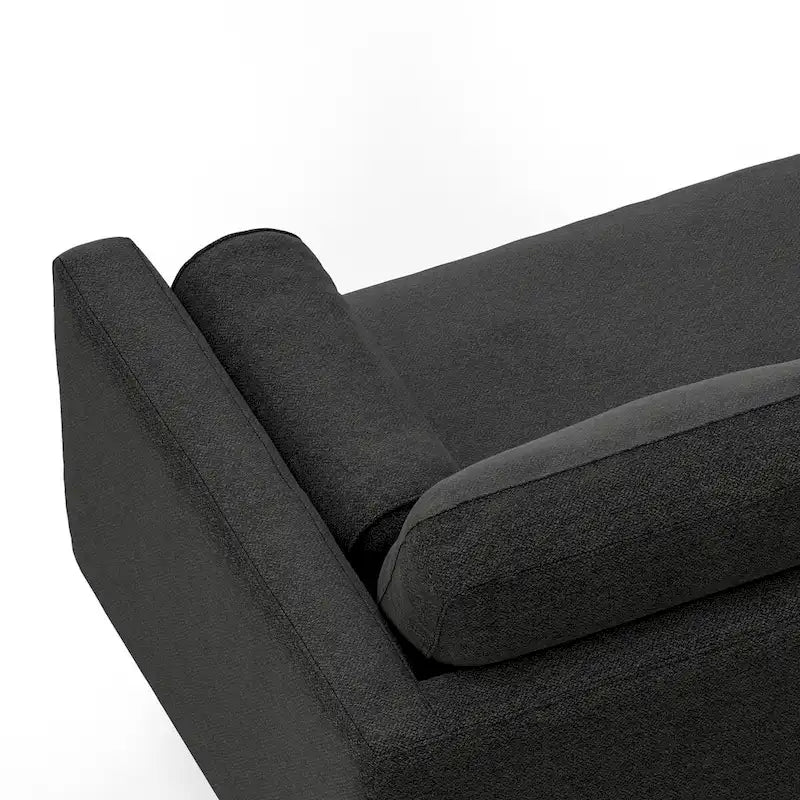 WYNDENHALL Brixley Mid Century 102 inch Wide Left Sofa Sectional