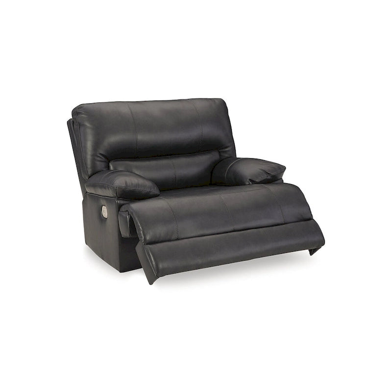 Signature Design by Ashley Mountainous Black Power Recliner