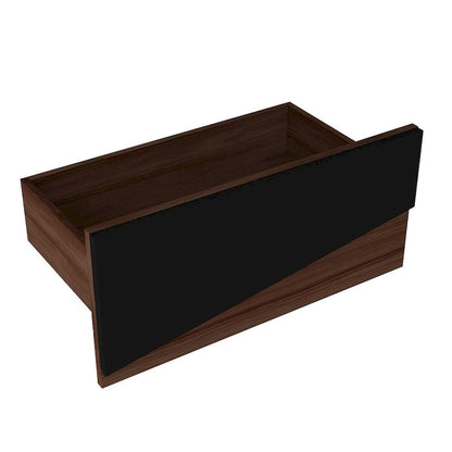 Black&White color scheme TV Cabinet,Entertainment center with 2Drawers - 78.7W