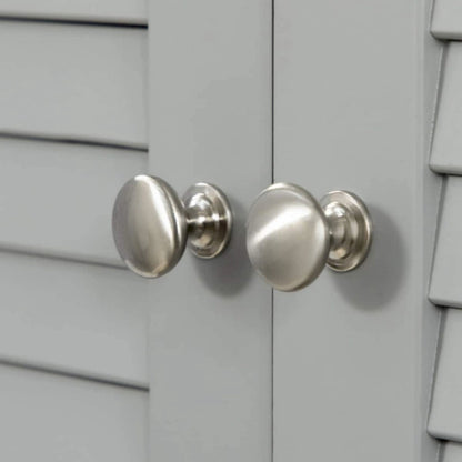 Freestanding Bathroom Linen Cabinet with 2 Cabinets and Countertop, Bathroom Floor Cabinet