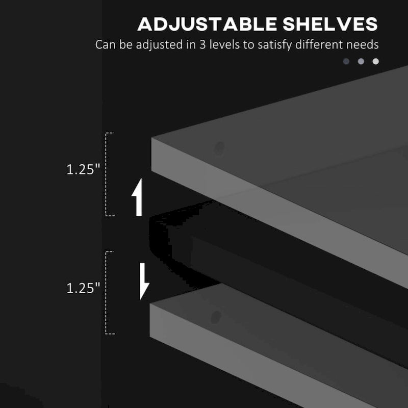 Freestanding Bathroom Linen Cabinet with 2 Cabinets and Countertop, Bathroom Floor Cabinet