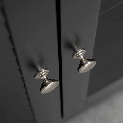 Freestanding Bathroom Linen Cabinet with 2 Cabinets and Countertop, Bathroom Floor Cabinet