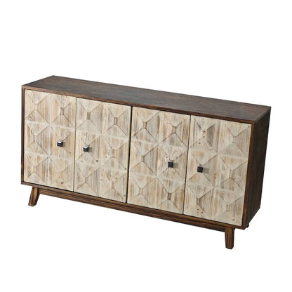 59.84 4 Doors Vintage Sideboard