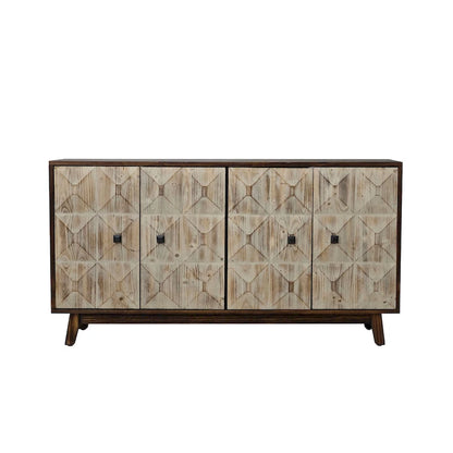 59.84 4 Doors Vintage Sideboard