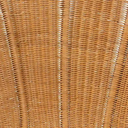 Blossom Bohemian Honey Rattan Accent Flower Chair